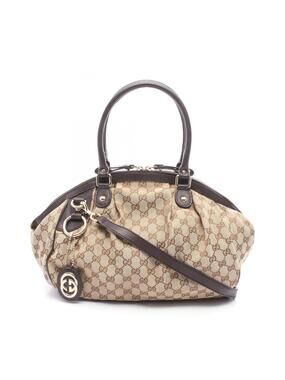 Gucci Sukey Gg Canvas Shoulder Handbag #284601G92B
